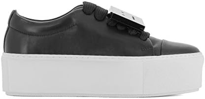 Acne Studios Women's 1E7176 Black Leather Sneakers