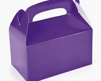 Choose a Colour - 6 Kids Treat or Party Food Lunch Boxes