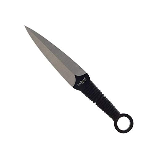Tactical Master 27" Full Tang Ninja Sword/Machete With 2 Pcs 6" Throwing Knives Choose Your Color (Black) - Thumbnail 5