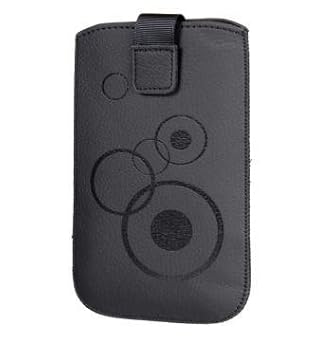 Handy Tasche gemustert schwarz passend für 'Samsung Galaxy Note Edge Premium Edition' Schutz Hülle Slim Case Cover Etui