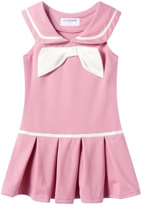 bonnie jean pink sailor dress Amazon.com: Bonnie Jean Girl's Nautical Sailor Outfit Dress