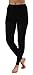 Compression Leggings for Women 20-30mmHg - Footles High Waist Compression Tights for Circulation during Pregnancy, Sports, Workout, Running - Black, Medium - A717BL2