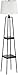 Catalina Lighting 19305-000 Modern Etagere Floor Lamp with Shelves, Standing Lamp, Living Room Light with Shelving, LED Bulb NOT Included, 58