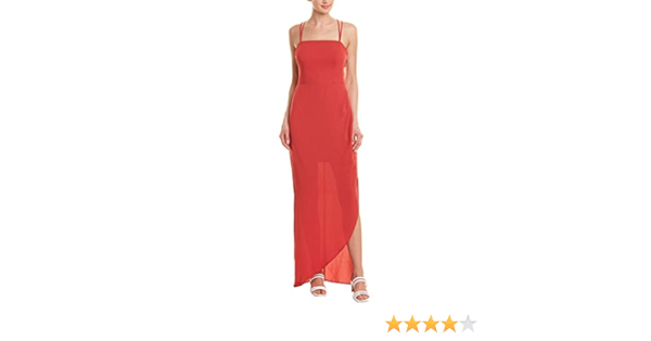 high slit party dress