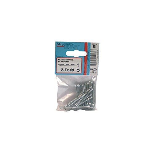 VYNEX Spitze Strri.Bet.Ac.TRE.2,7 x 40 CP:2, grau, one Size