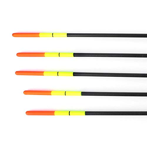 Uphsang 5 Pcs Flotteurs Pêche Bouées Bobbers Flotteurs Pêche – Haute Sensibilité, Pas De Mouvement De Position Et Peut Flotter Dans Différentes Couches D’eau