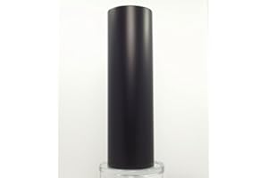 Oracal 631 Matte - 12 x 10 Yd (30 feet) Roll of Black Vinyl for Cricut & Cameo by Cricket Vinyl Supplies