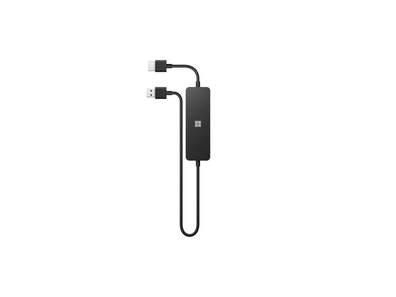 Adaptador de pantalla inalámbrico Microsoft 4k - Negro. Compatible con televisores 4K