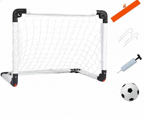Kids Soccer Goal, Foldable Soccer Goal Toy, Portable Soccer Nets Training Goal Backyard Soccer Net Foldable Target Goal with Carry Bag for The Garden/Indoor/Outdoors Toy
