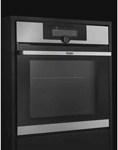 I-Turn Series 2 HWO60SM2F9XH - Forno multifunzione, pirolitico, pulizia con acqualisi o pirolisi, connettività Wi-Fi, capacità 70 l, cottura multilivello, 13 funzioni, inox e nero