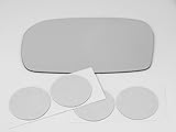 02-05 Honda Civic (Hatchback Only) Left Driver Side Mirror Glass Lens W/o Backing Plate Comes with Adhesive, USA (Does Not Fit the Sedan, Coupe, or Hybrid)