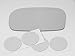 02-05 Honda Civic (Hatchback Only) Left Driver Side Mirror Glass Lens W/o Backing Plate Comes with Adhesive, USA (Does Not Fit the Sedan, Coupe, or Hybrid)