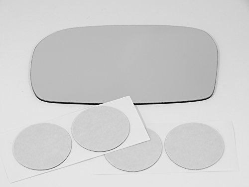 02-05 Honda Civic (Hatchback Only) Left Driver Side Mirror Glass Lens W/o Backing Plate Comes with Adhesive, USA (Does Not Fit the Sedan, Coupe, or Hybrid)
