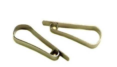 4 Stück Hosenklammer Spangen Klammer Metall Hosenklammern