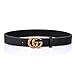 gg Belt For Women G Belts Replica Fake Leather Womens (Belt width 3.8cm, 95cm=Waist 26”-30”)