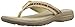 Skechers Women's Unrivaled Prefer Flip Flop,Tan/Amp/Multi Webbing,8 M US