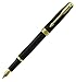Black Arrow Clip Classic Fountain Pen Black Color Gold Trim Stylish with Ink Refill Converter
