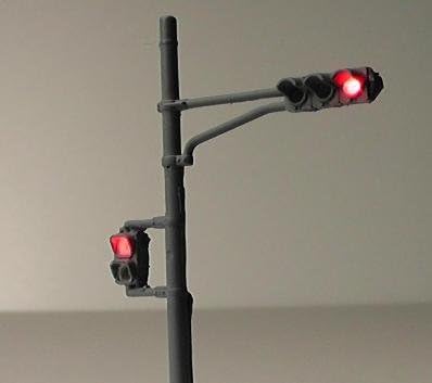 Amazon ｎゲージ用 模型交通信号機 ｔ字路交差点 ３信号 １信号ダミー Ss5 03d タウン ジオラマ おもちゃ