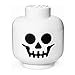 LEGO STORAGE HEAD (LARGE) - SKELETON - Polypropylene Storage Box with Lid for Kids' Toy Storage, Stackable Organizer, and Fun Storage Solution for LEGO Enthusiasts and Beyond