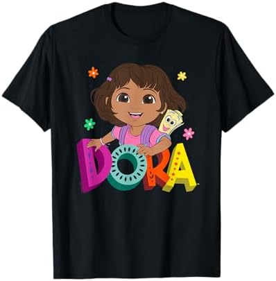 Amazon.com: Dora The Explorer Let's Explore Group Shot T-Shirt