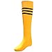 Unisex Athletic High Knee Stripes Sports Running Football Soccer Tube Socks Sock