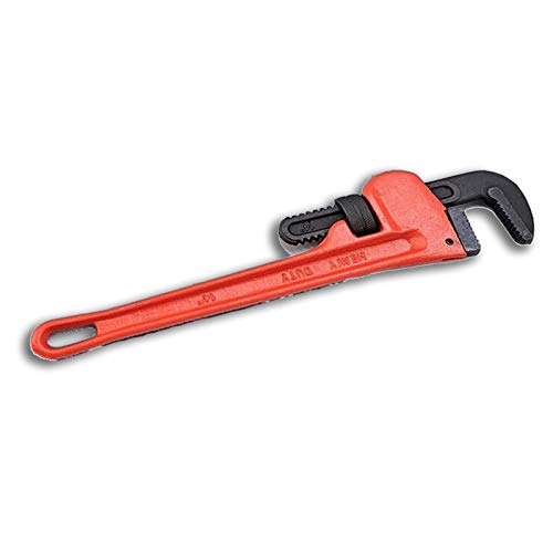 SUPERTOOL 6 Inch Adjustable Pipe Wrench - Stilsons Plumbing Wrench with 27MM Maximum Clamping for Auto Maintenance and Repair
