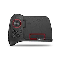 Sanmubo Wireless Controller Bluetooth Game Controller Gamepad Mobile Gaming Controller for iPhone Bluetooth Remote Game Controller Mobile Gamepad with Joysticks One Hand Controller