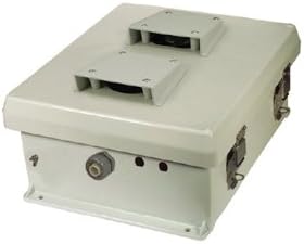 Hana Wireless HW-N12-V 12 x 10 x 5 in. Weatherproof Industrial Vented Enclosure With Aluminum Mounting Plate