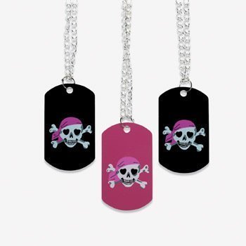 pirate dog tag