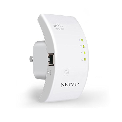 WiFi Range Extender,Netvip Wireless Repeater 300Mbps WiFi Signal Amplifier Booster Supports Repeater/Standard Ap Mode Plug and Play 360 Degree Full Coverage Router No Dead Zone with WPS Button - Thumbnail 7