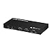 Portta 4x2 Port HDMI Matrix Any 4 HDMI inputs to Any 2 HDMI Standard outputs Support 3D 1080p HD HDMI Switcher and Splitter with IR