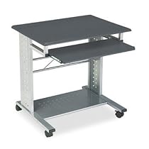 Mayline 945ANT - Eastwinds Empire Mobile PC Cart, 29w x 23d x 29h, Anthracite