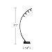 Franklin Iron Works Arcos Rustic Industrial Vintage Arched Floor Lamp LED Dimmable 71
