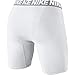 Nike Men's Baselayer Training Shorts, Compression Shorts Men Need for High Intensity Comfort, White/Mattelic Silver/White/Black, L