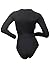 Pink Queen Women's Lace Up Bandage One Piece Tight Bodysuit Jumpsuit Size S Black