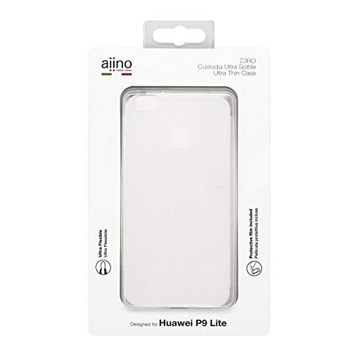 aiino - Z3RO, Funda Protectora Transparente y Ultraligera para Huawei P9 Lite - Transparente