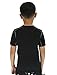 LANBAOSI Boy's Compression Shirts Child's Short Sleeve Base Layer Tops Black 5