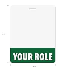 Personalized Print Badge Buddy - in Dark Green