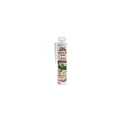 Zolux Klebstoff Silikon Schwarz für Aquarium 310 ml