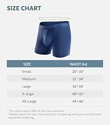 DAVID ARCHY Mens Underwear Boxer Briefs Breathable