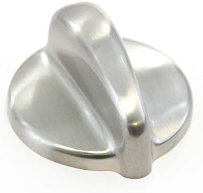 Red Hound Auto 1 Range Top Surface Burner Metal Knob Replacement Compatible with General Electric Hotpoint WB03T10266