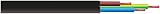 Merriway 3-Core Round Black Flexible Cable 2183Y 0.5mm 10m Cut Length view 1