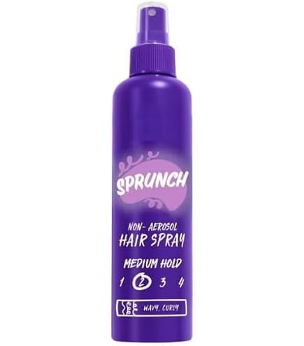Amazon.com : Aussie Sprunch Non-Aerosol Hair Spray for Curly Hair