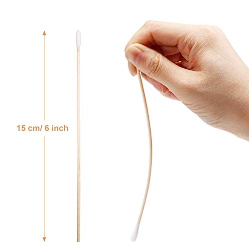 image for Norme Cotton Cleaning Swabs 6 Inch Caliber Cleaning Swabs Single Cuspi