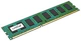 Crucial CT51264BA160B 4GB DDR3 240 Pin 1.35V/1.5V PC3-12800 CL11 Unbuffered UDIMM Memory Module