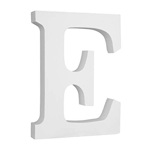 Smartcoco DIY Wooden Hight 8 cm Letter A B C D E etc 26 Letters and '&' Arbitrary Collocation Design Home Party Decor