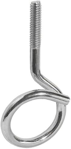 Bridel Ring With 1/4-20 Threaded Leg 1-1/4" Machine Screw-2pack