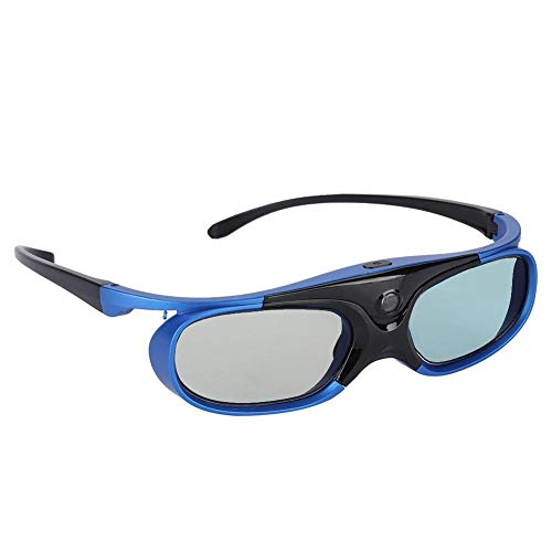 Sanpyl Universal Active Shutter Type 3D Glasses,Portable3D Glasses for Nuts/Sony/BenQ/Epson/Panasonic/Acer/Hitachi/Sharp and Many Other DLP projectors