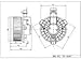 TYC 700230 Replacement Blower Assembly