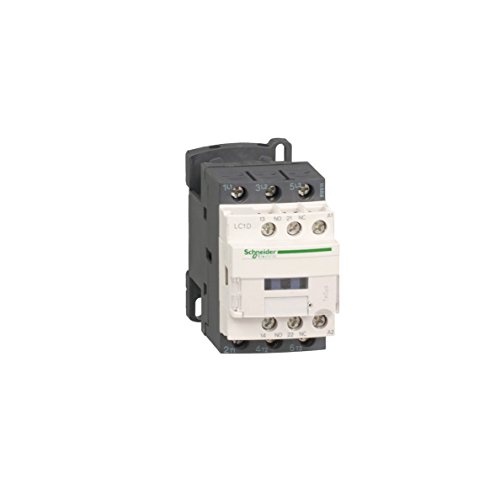 Schneider Electric - TeSys D, AC Contactor, 110 V AC, 50/60 Hz, 3 Pole, 3NO, 9A, Fixed & DIN Rail Mounting, LC1D09F7